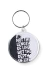 Promotional Small Pin Button Key Ring variant 3