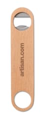 Custom Printed Stainless Steel Wooden Water Bottle Opener variant 4