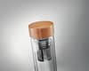 Custom Printed Bamboo Double Wall Glass Water Bottle 400ml variant 5