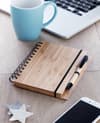 Promotional Recycled Bamboo Notebook With Pen Lined variant 4