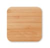 Branded Bamboo Wireless Charge Pad 15w variant 2