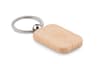 Promotional Rectangular Wooden Key Ring variant 2