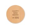 Custom Printed Bamboo Water Bottle Opener/ Coaster variant 5