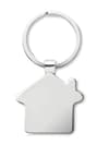 Promotional House Key Ring Metal Bamboo variant 2