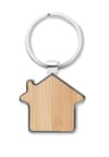 Promotional House Key Ring Metal Bamboo variant 3