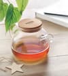Custom Printed Bamboo Teapot Borosilicate Glass 850ml variant 4