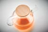 Custom Printed Bamboo Teapot Borosilicate Glass 850ml variant 5