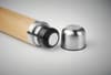 Custom Printed Stainless Steel Double Wall Bamboo Cover Flask variant 6