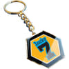Printed Steel Keyring (60mm) variant 3