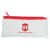 Promotional PVC Pencil Case (UK Stock: Clear with Red Zip) variant 2