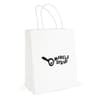 Custom Branded Brunswick Medium White Paper Bag variant 2