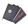 Promotional A5 Black Nebraska Recycled Notebook variant 2