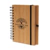 Promotional B6 Spiral Bamboo Notebook variant 2