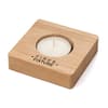 Branded Bamboo Tealight Holder (Includes Tealight) variant 2