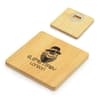 Custom Printed Blane 2-in-1 Bamboo Coaster variant 2