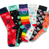 Promotional Jacquard Knitted Cotton Socks variant 9