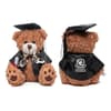 Promotional Graduation Style Medium Patched Paw Teddy variant 2