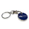 Custom Branded Trolley Coin Keyring (Stamped Iron Soft Enamel Infill) variant 5