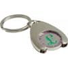 Custom Branded Wishbone Trolley Coin Keyring (Stamped Iron Soft Enamel Infill) variant 3