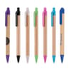 Promotional Ayr Card Ball Pen With Wheat Trim variant 2