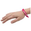Custom Branded Tubular Polyester Wristband with Plastic Adjuster Beads variant 3