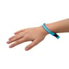 Custom Branded Tubular Polyester Wristband with Plastic Fastener variant 3