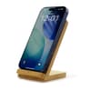 Branded Wireless Bamboo Charger and Stand variant 2