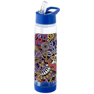 Custom Printed Tutti-frutti 740 ml Tritan™ infuser sport bottle