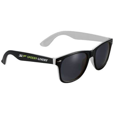 Custom Printed Sun Ray sunglasses with two coloured tones