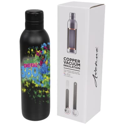 Custom Printed Odin 510 ml copper vacuum insulated water bottle