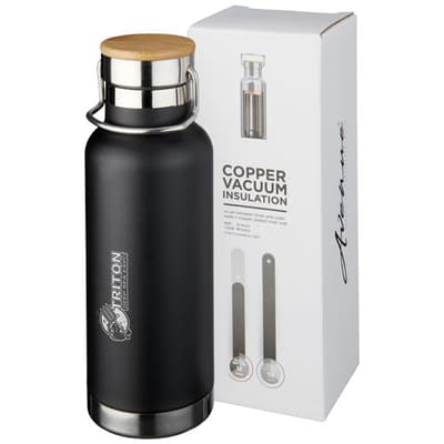 Custom Printed Thor 480 ml copper vacuum insulated water bottle