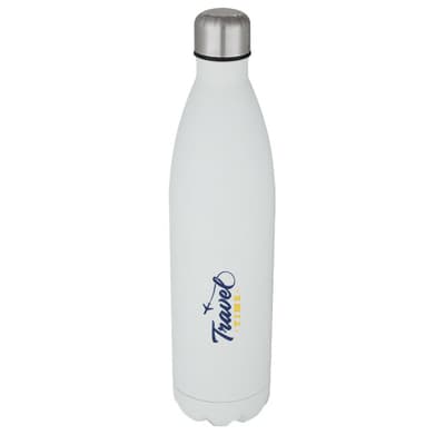 Custom Printed Cove 1 L vacuum insulated stainless steel bottle