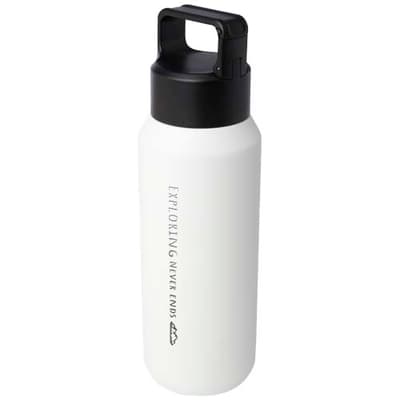 Custom Printed Astra 600 ml RCS recycled stainless steel copper vacuum insulated water bottle (carbonated safe)