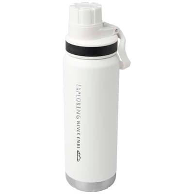 Custom Printed Fortis 700 ml RCS recycled stainless steel copper vacuum insulated water bottle (carbonated safe)