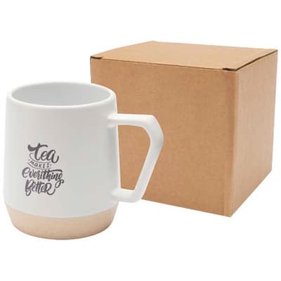Custom Printed Dolce 300 ml ceramic mug with matt finish
