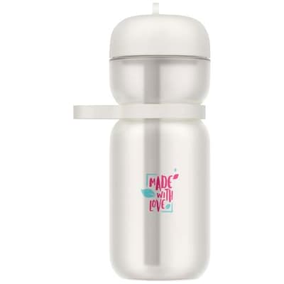 Custom Printed Mepal 600 ml sport bottle with flip lid