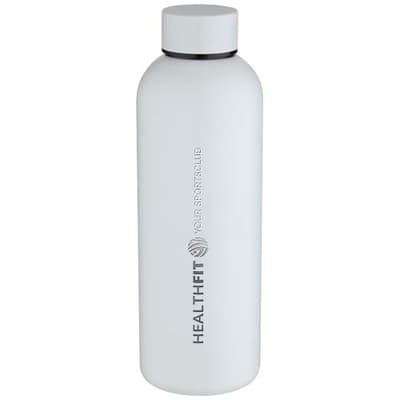 Custom Printed Spring 750 ml RCS recycled single wall stainless steel water bottle