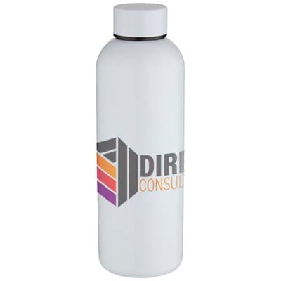 Custom Printed Spring 750 ml sublimation RCS recycled single wall stainless steel water bottle
