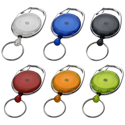 Promotional Gerlos roller clip keychain
