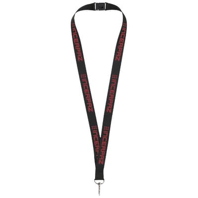 Custom Branded Lago lanyard with break-away closure