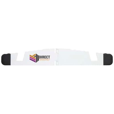 Branded Buna recycled plastic foldable tablet and phone stand