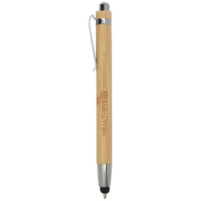 Promotional Elm bamboo ballpoint pen (black ink)