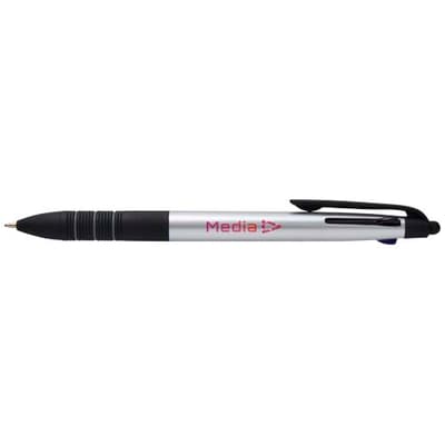 Promotional Trine 3-ink RCS recycled ballpoint pen with stylus
