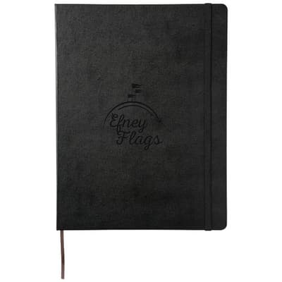 Promotional Moleskine Classic XL hard cover notebook - ruled