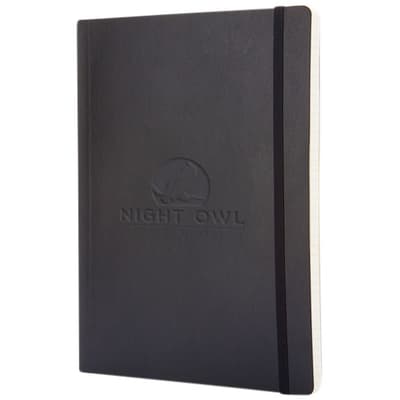 Promotional Moleskine Classic XL soft cover notebook - ruled