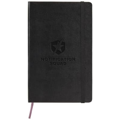 Promotional Moleskine Classic L hard cover notebook - plain
