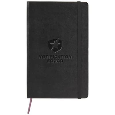 Promotional Moleskine Classic L hard cover notebook - squared