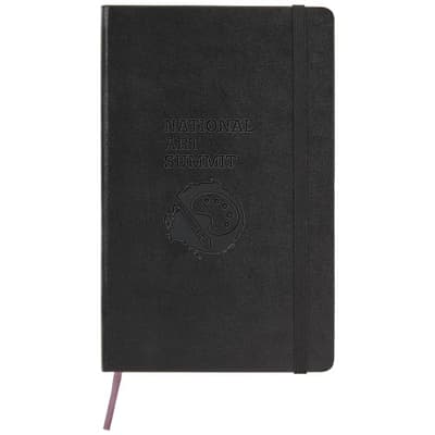 Promotional Moleskine Classic L hard cover notebook - dotted