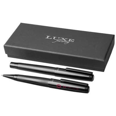 Promotional Gloss duo pen gift set (black ink)