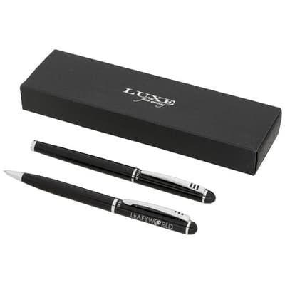 Promotional Andante duo pen gift set (black ink)